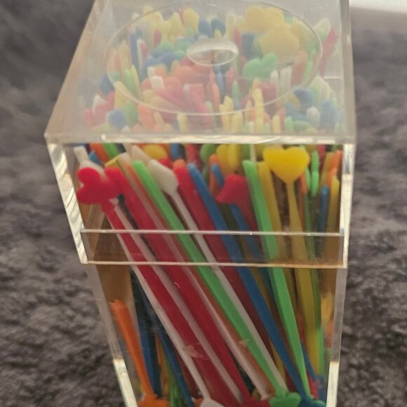 4 Aces Card Suit Pics Pick Appetizer Hors Charcuterie Cocktail Bridge Poker - Picture 3 of 4